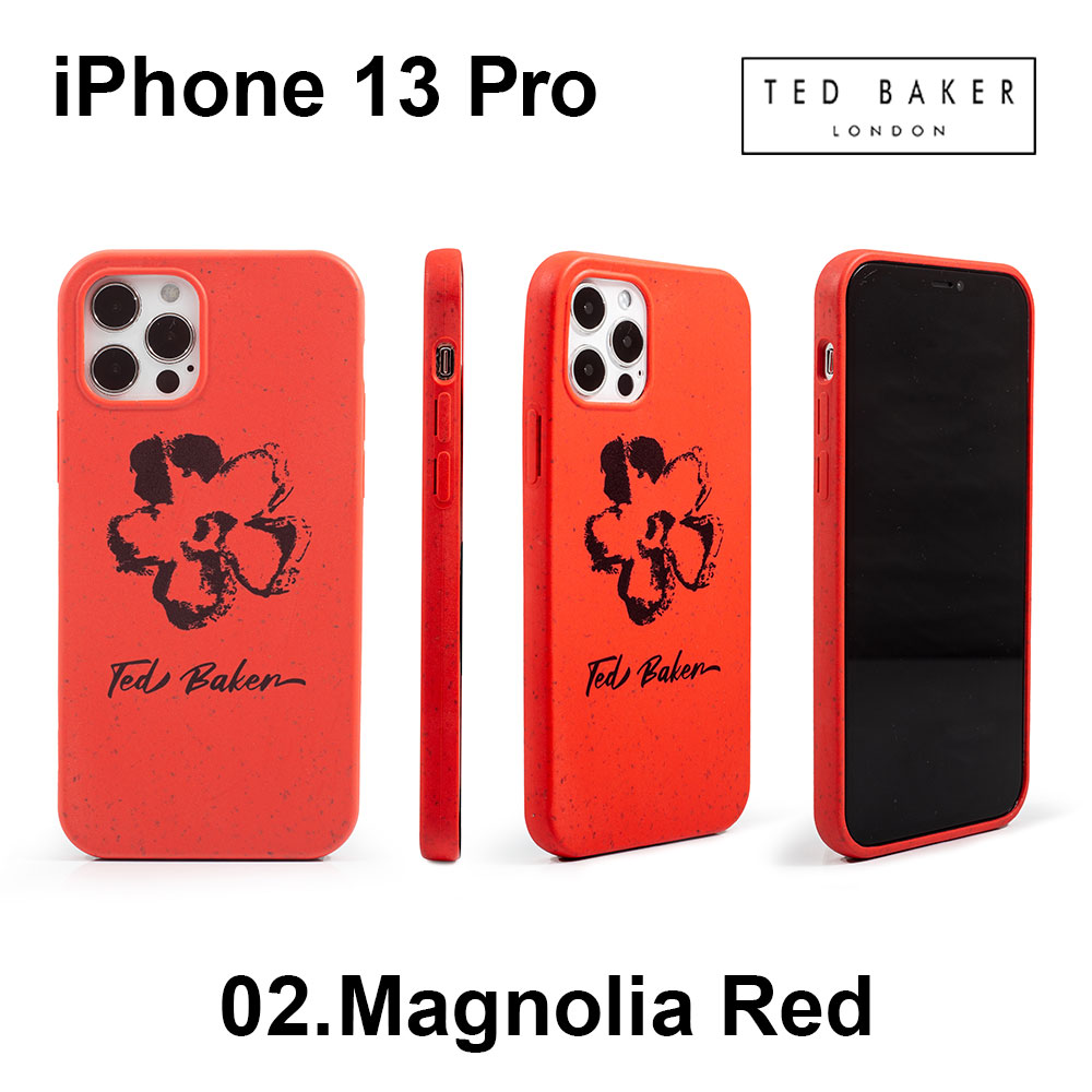 【正規代理店】 テッドベーカー iPhone13 Pro スマホケース ワイヤレス充電 Ted Baker Biodegradable Case iPhone iPhoneケース アイフォン ブランド スマホ ケース スマートフォン 保護 耐衝撃 蛍光色 おしゃれ 女性 大人