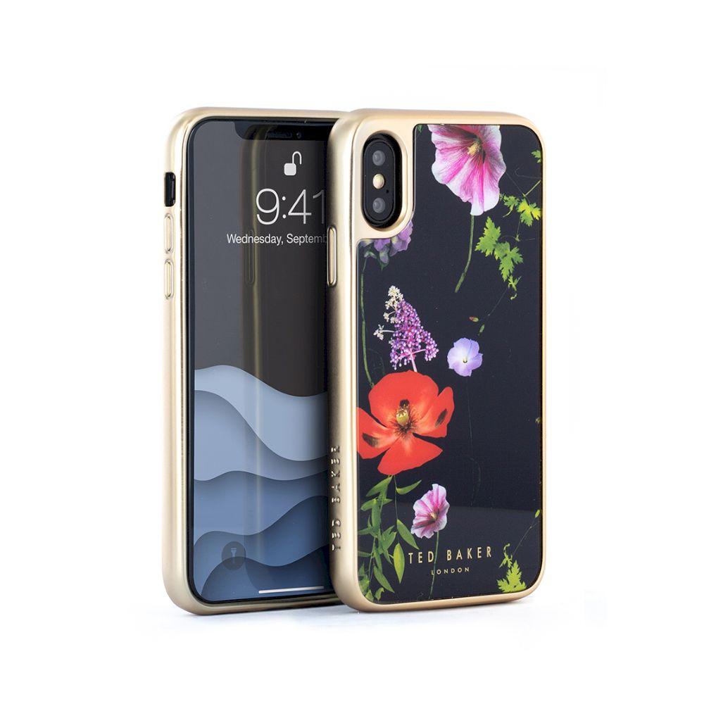 【正規代理店】 テッドベーカー iPhoneXS iPhoneX スマホケース Ted Baker Glass Inlay Case iPhone iPhoneケース アイフォン ブランド スマホ ケース スマートフォン スリム 保護 耐衝撃性 薄型 お洒落 おしゃれ 女性 彼女