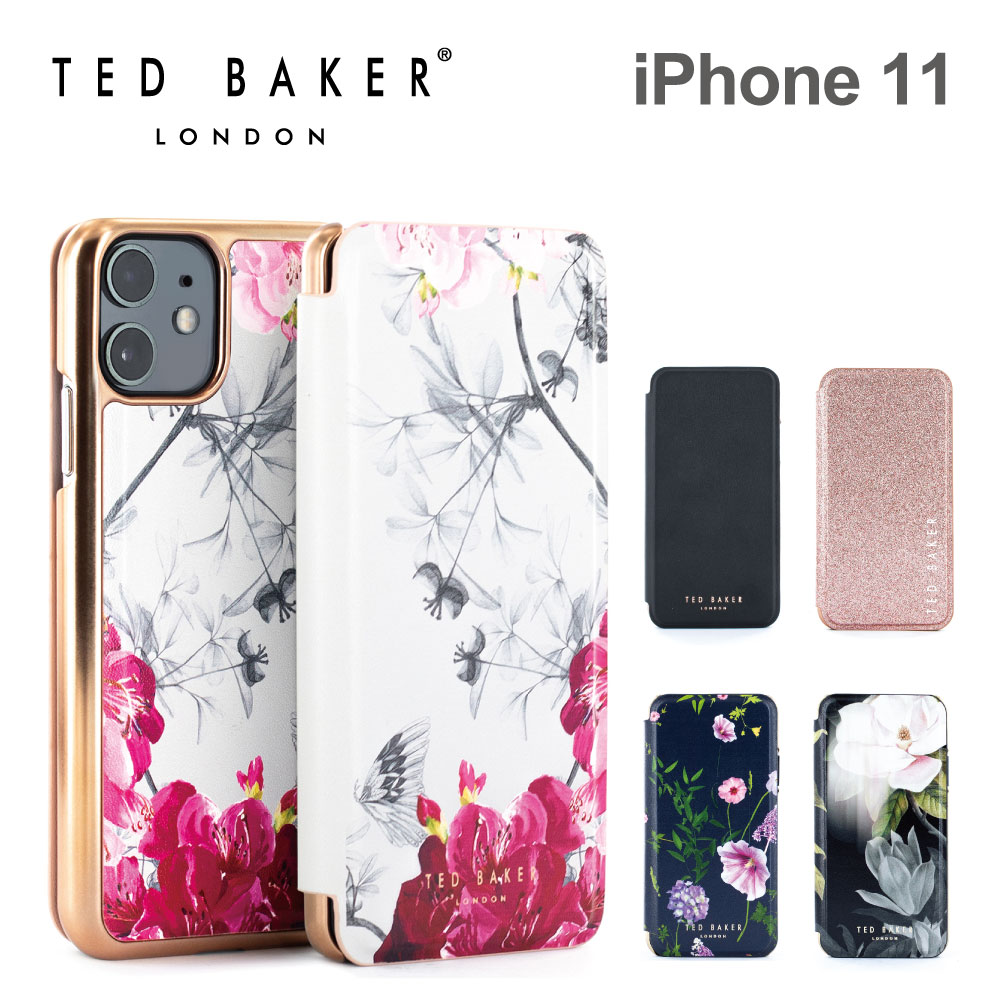 【正規代理店】 テッドベーカー iPhone11 スマホケース Ted Baker Folio Case iPhone iPhoneケース アイフォン ブランド スマホ ケース スマートフォン 手帳 手帳型 手帳型ケース カード 収納 定期 女性