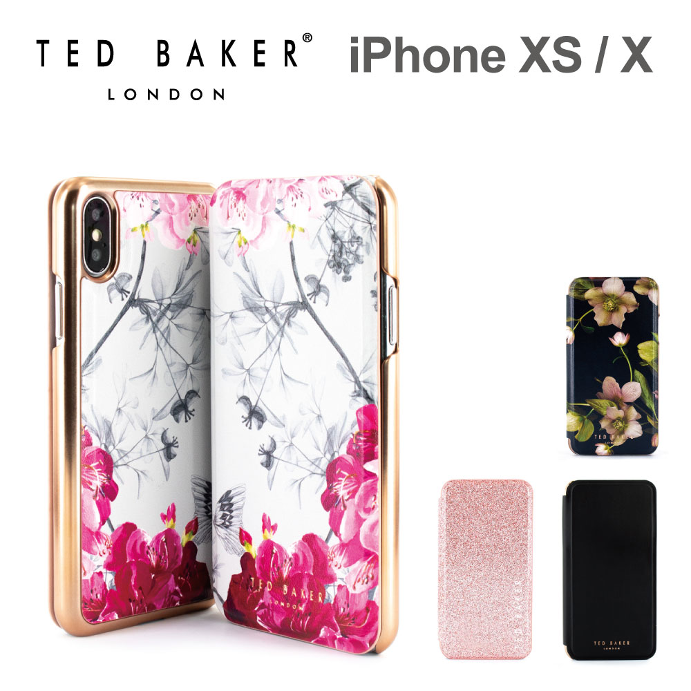 【正規代理店】 テッドベーカー iPhoneXS iPhoneX スマホケース Ted Baker Folio Case iPhone iPhoneケース アイフォン ブランド スマホ ケース スマートフォン 手帳 手帳型 手帳型ケース カード 収納 定期 女性のサムネイル