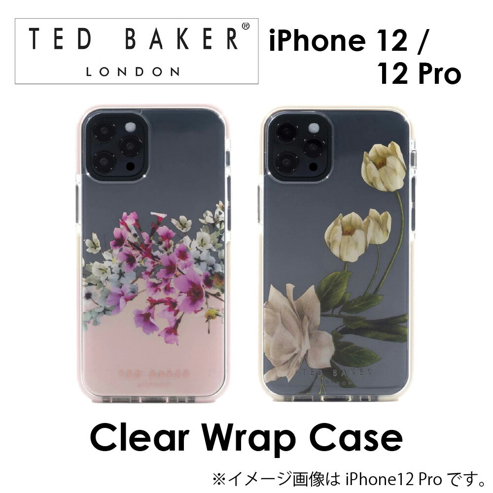 【正規代理店】 テッドベーカー iPhone12 Pro iPhone12 スマホケース Ted Baker Antishock CASE iPhone iPhoneケース アイフォン アイフォンケース ケース カバー 花柄 スリム 薄型 お洒落 おしゃれ 大人 女性