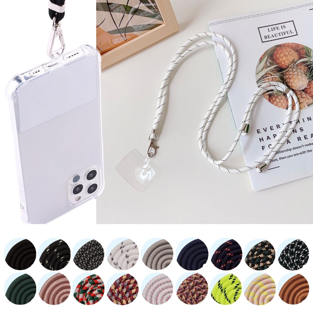送料無料 即日発送 ストラップ ホルダー スマホ 全機種対応 ショルダー 肩掛け 携帯 ストラップ スマホケース 斜め掛け ネックストラップ iPhone iPhoneケース 14 13 12 11 SE3 Pro Max mini android 手ぶらのサムネイル
