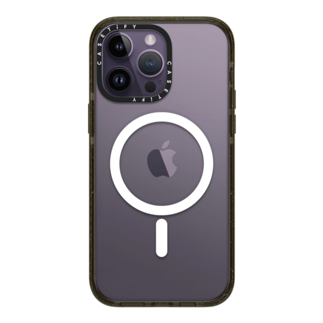 【公式】CASETiFY iPhone 14ProMax MagSafe 対応 インパクトケース 耐衝撃 保護ケース 透明 ワイヤレス充電に対応 MagSafe 対応 グロッシー ブラック マットブラック キウイ グリーン