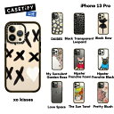 【公式】CASETiFY iPhone 13Pro インパクトケース クリア ブラック クリア フロスト Hipster Frenchie Black Love Space Flowers Black Pug Lift PP-0008 Aries Moross Sticker iPhoneケース iPhone 13Pro 耐衝撃 保護ケース 透明