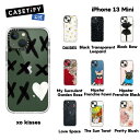 【公式】CASETiFY iPhone 13Mini インパクトケース クリア ブラック クリア フロスト Bed of Tulips Clear Black Pug Lift Flowers Botanicals Rainbow Color Wheel iPhoneケース iPhone 13Min…