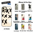 【公式】CASETiFY iPhone 12ProMax インパクトケース クリア ブラック クリア フロスト Hipster Frenchie Fawn xo kisses Flowers DAISIES Candy Cotton Clouds iPhoneケース iPhone 12ProMax 耐衝撃 保護ケース 透明