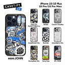 【公式】CASETiFY CASETiFY iPhone 15 15Pro 15Pro Max 15Plus インパクトケース クリア ケース インパクト リングスタンド ケース MagSafe対応 耐衝撃 保護ケース Sweetheart Mix miniJOHN Bunnies Duty Free Strawberry Mix Daisy By Katie-S Collective クリア ブラック