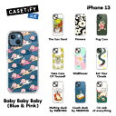 【公式】CASETiFY iPhone13 インパクトケース クリア ブラック クリア フロスト Hipster Frenchie Fawn Pug Corn Flowers DAISIES iPhoneケース iPhone13 耐衝撃 保護ケース 透明