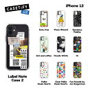 【公式】CASETiFY iPhone12 インパクトケース クリア ブラック クリア フロスト Rainbow Color Wheel Hipster Frenchie Below 30 Degrees iPhoneケース iPhone12 耐衝撃 保護ケース 透明