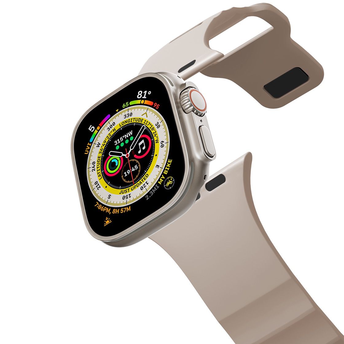  CASETiFY バウンスバンド Apple Watch シリーズ 1-9、Ultra & SEに対応 38mm/40mm/41mm 42/44/45/49mm オーツ麦