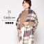 飯島直子さん×Cashmeeコラボ企画「Cashmee.N」カシミヤ ストール カシミア100% タータンチェック ウェーブ 大判ストール 男女兼用 ビジネス プレゼント 深喜毛織 フカキ レディースストール ビジネス ショール 大きめ 防寒 プレゼント ギフト 26,510円