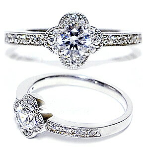 ハードプラチナダイヤモンドリング0.3ct+0.15ct クラッシックフラワーエンゲージリングブライダル婚約指輪pt950CLASSIC FLOWER RING ハードプラチナダイヤモンドリング0.3ct+0.15ct クラッシックフラワーエンゲージリングブライダル婚約指輪pt950CLASSIC FLOWER RING