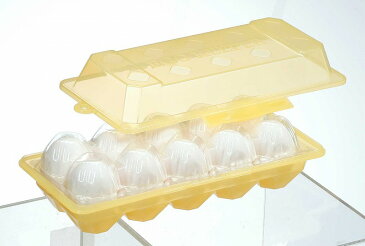 パック卵保護専用ケース●たまごまもるくん●//食品保護 たまご タマゴ 卵 ケース 保護ケース ハードケース お買い物 レジャー アウトドア キャンプ BBQ 専用ケース おもしろグッズ 便利グッズ スケーター株式会社//
