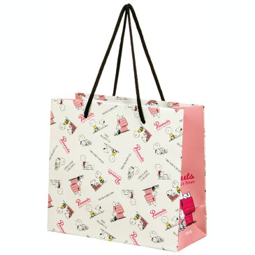 スケーター 【40%OFF】ペーパーランチバッグ●SNOOPY ちらし●//紙袋 紙製 ペーパーバッグ エコ ランチバッグ お弁当袋 普段使い おでかけ かばん 手提げバッグ サブ 通勤 通学 散歩 かわいい キャラクター スヌーピー//