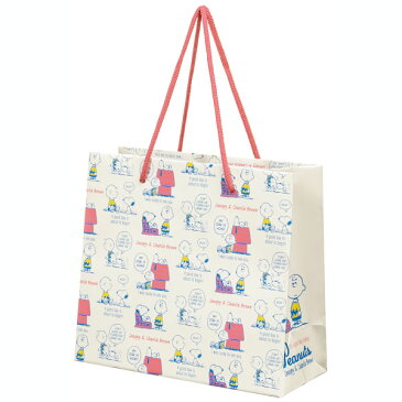 スケーター 【40%OFF】ペーパーランチバッグ●SNOOPY●//紙袋 紙製 ペーパーバッグ エコ ランチバッグ お弁当袋 普段使い おでかけ かばん 手提げバッグ サブ 通勤 通学 散歩 かわいい キャラクター スヌーピー//