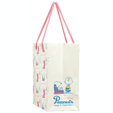 スケーター 【40%OFF】ペーパーランチバッグ●SNOOPY●//紙袋 紙製 ペーパーバッグ エコ ランチバッグ お弁当袋 普段使い おでかけ かばん 手提げバッグ サブ 通勤 通学 散歩 かわいい キャラクター スヌーピー//