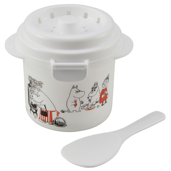 [12月3日〜11日 P20倍]電子レンジでご飯メーカー 1合炊き ムーミン キッチン 電子レンジ調理 ごはん お..