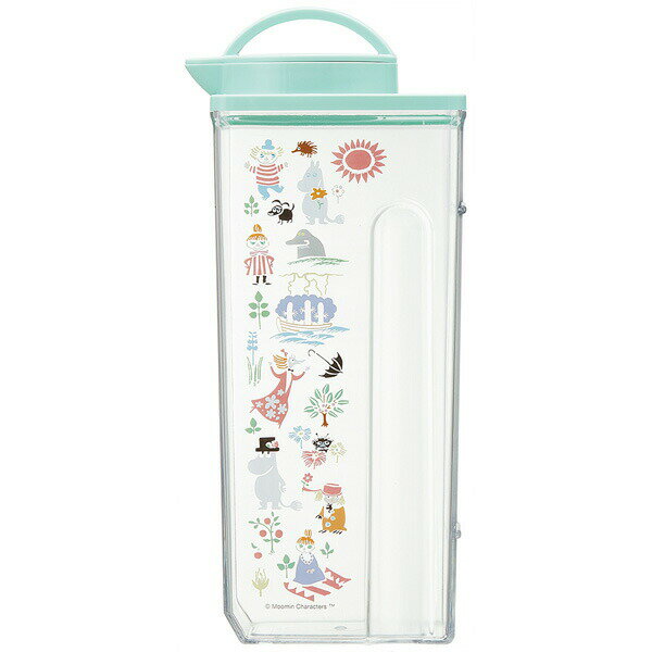 【9日〜P10倍】冷水筒 ピッチャー ジャグ 麦茶ポット 卓上ポット 2l 横置き 可能 2リットル おしゃれ スケーター CJ22N【キャラクター グッズ ピッチャー 水差し プラスチック 麦茶 ポットムーミン Moomin リトル ミイ 女性 レディース】のサムネイル