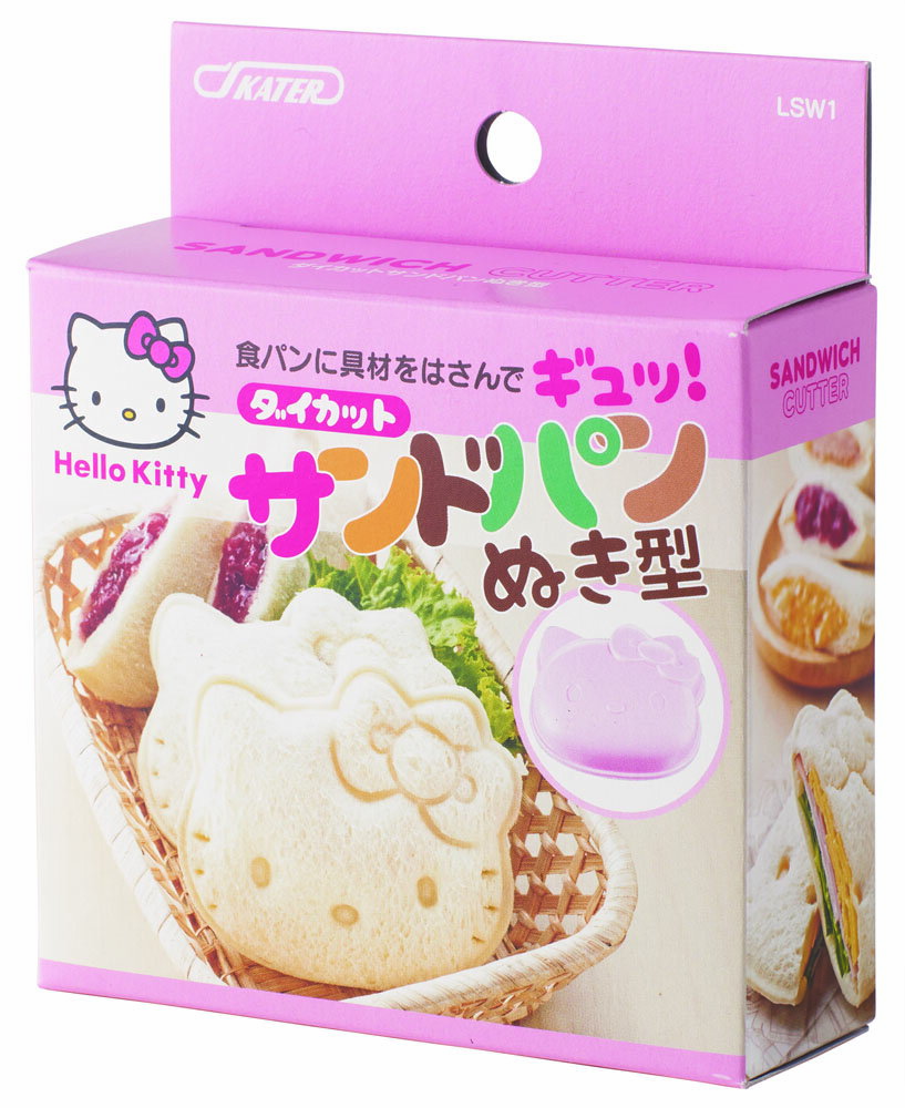 サンドパン抜き型 サンドパン 抜き型 抜型 ダイカット サンドパンメーカー 食パン用 LSW1 スケーター キティ ハローキティ キティちゃん 女の子【サンドパン抜き型 サンドパン 抜き型 抜型 ダイカット サンドパンメーカー 食パン用 LSW1 スケーター】のサムネイル