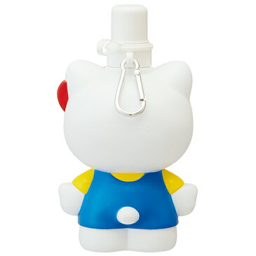 ダイカットブローボトル キャラクター型のプラスチック直飲み水筒 ハローキティ ハローキティ キティちゃん リボン
