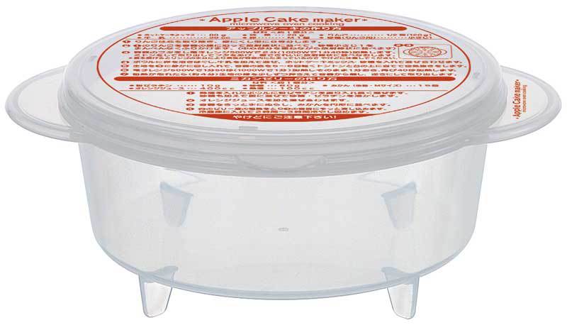 ★電子レンジで簡単クッキング★【アップルケーキメーカー】//親子でクッキング レンジ調理 お菓子 製菓 バレンタイン クリスマス 誕生日 バースデー イベント おやつ ティータイム ホットケーキミックス//