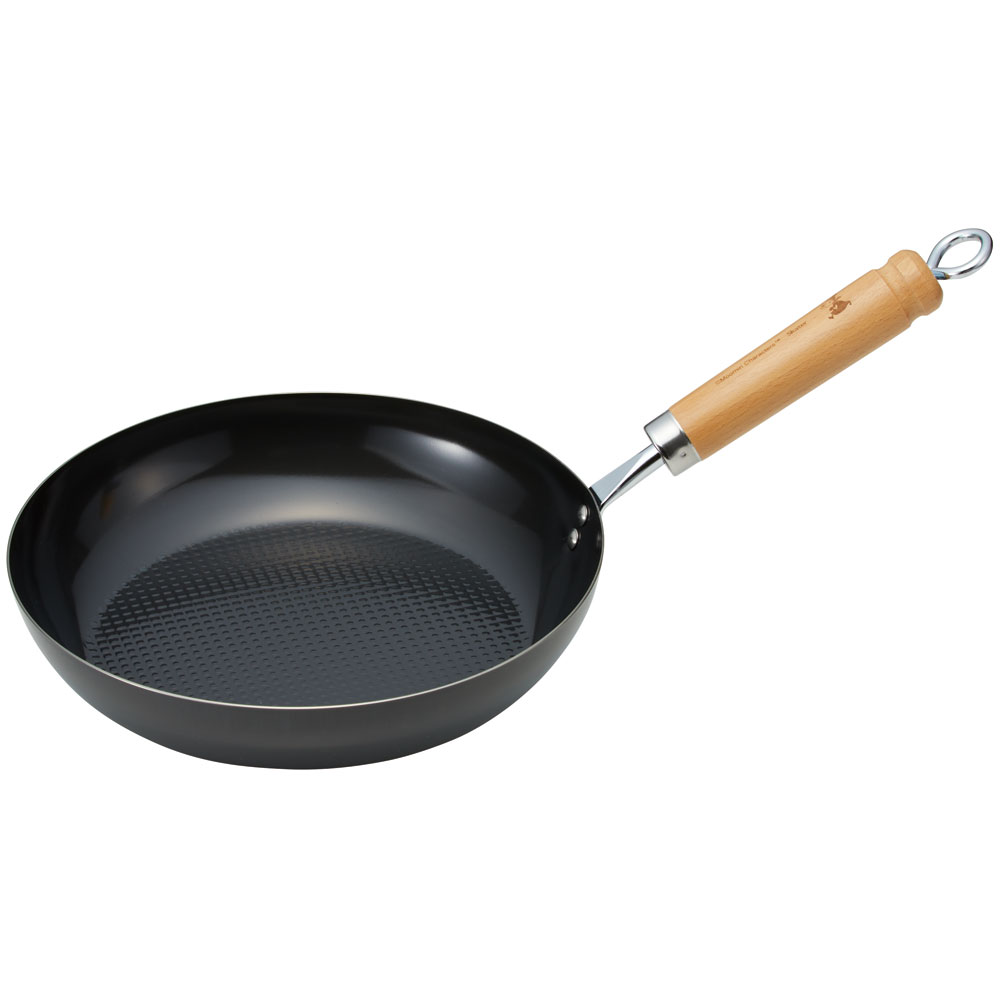 [3月3日〜3月15日 P15倍]鉄製 エンボス フライパン 24cm　ムーミン　調理器具 IRFP24 スケーター【シリコーン焼付塗装 から焼き不要 キッチン 用品 グッズ 焼く 調理 料理 燕三条 かわいい キャラクター MOOMIN】