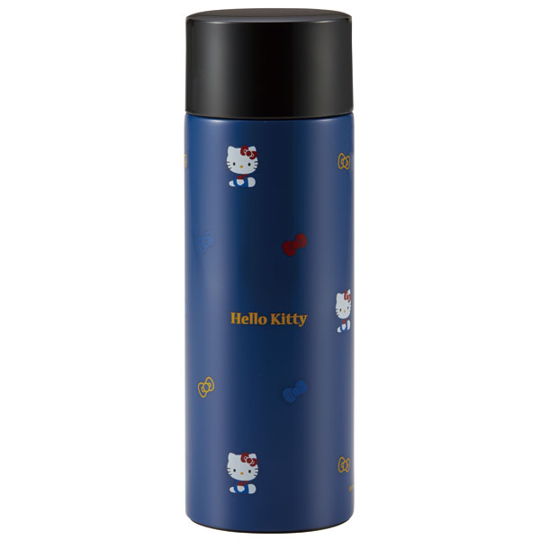 ステンレス マグ ボトル 350ml 超 軽量 コンパクト 水筒 ボトル 保温 保冷 直飲み SMBC4B スケーター【ステンボトル ステンレスボトル ステンレスマグ 蓋付き 軽いキティ ドットステッチ ハローキティ 女の子】のサムネイル