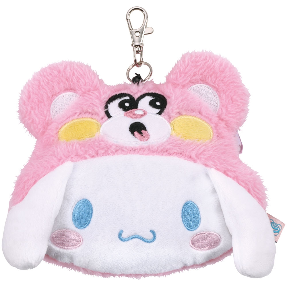 パスケース リール付き 定期入れ キャラクター 可愛い 子供 高校生 カード入れ skater スケーター ZPAS1 シナモロール シナモン サンリオ 女の子 女子【バス キッズ 通勤 通学 電車 子供用 リール かわいい】のサムネイル