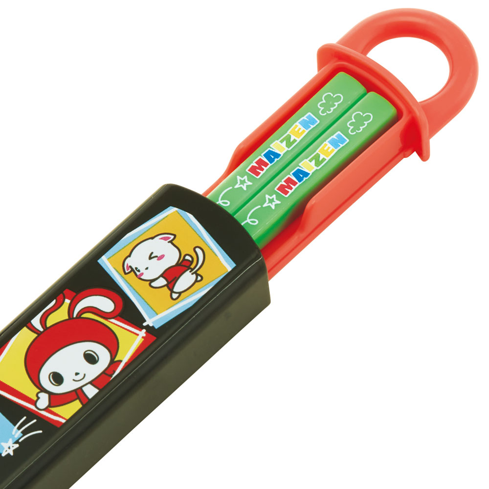 お箸セット 食洗器対応 箸入れ 抗菌 カトラリー お弁当 箸 skater 子供 箸ケース スケーター ABS2AMAG まいぜんシスターズ 24年 まいぜん 男の子 女の子【カトラリーセット カトラリーケース 蓋付き おはしセット 食洗機対応】 2