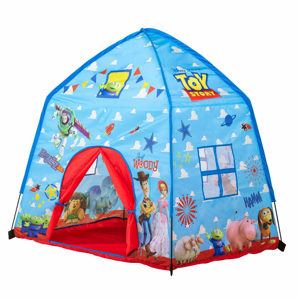 [24日～27日 P10倍]キッズ テント 屋内専用 おうち プレイスペース 子供 遊び場 室内 スケーター skater TENT1 トイストーリー トイ・ストーリー 男の子 女の子【こども お家 アウトドア お部屋 テント かわいい】