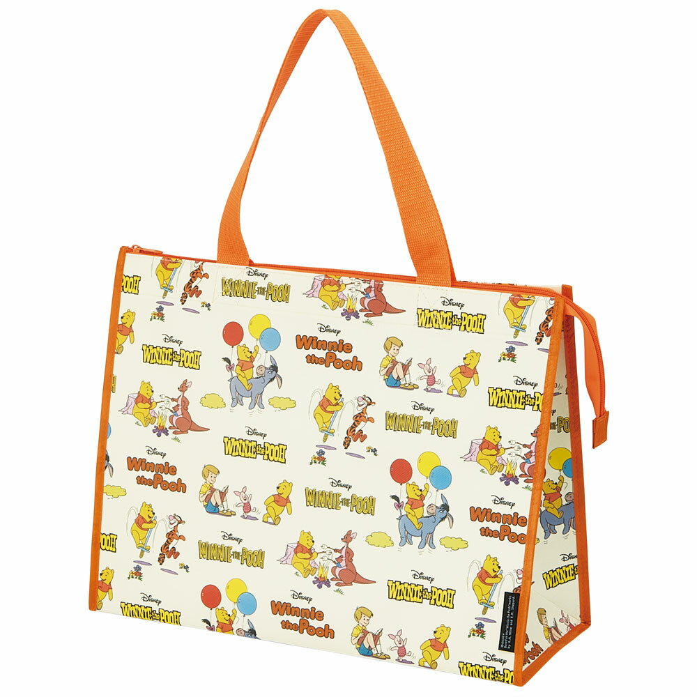 [〜11月18日迄 P20倍]レジャーシート 生地 バッグ M かばん アウトドア 行楽 おでかけ A3 サイズ スケーター skater KVB2 くまのプーさん プーさん Pooh 女性 レディース【アウトドア レジャー 便利 おしゃれ】