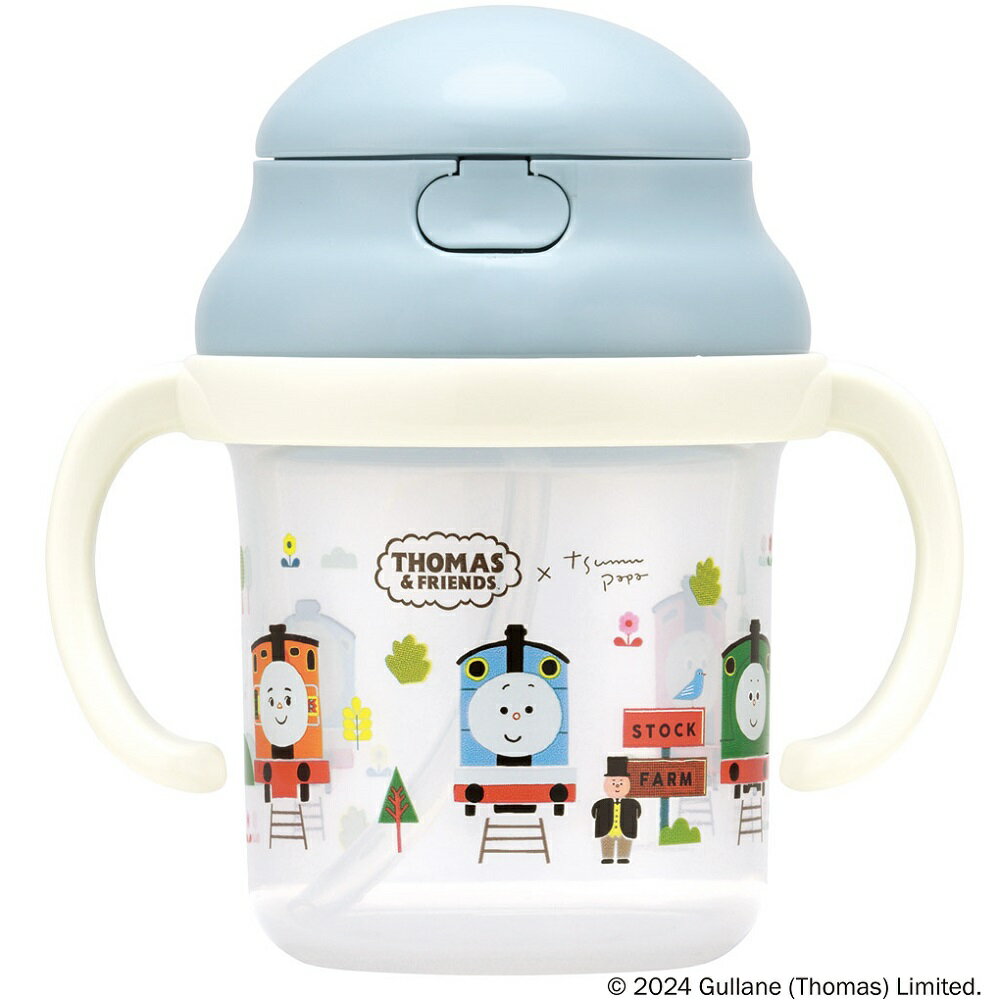 [12月3日〜11日 P20倍]ストローマグ 230ml 両手 ストロー マグ ベビーマグ ワンタッチ キャラクター sk..