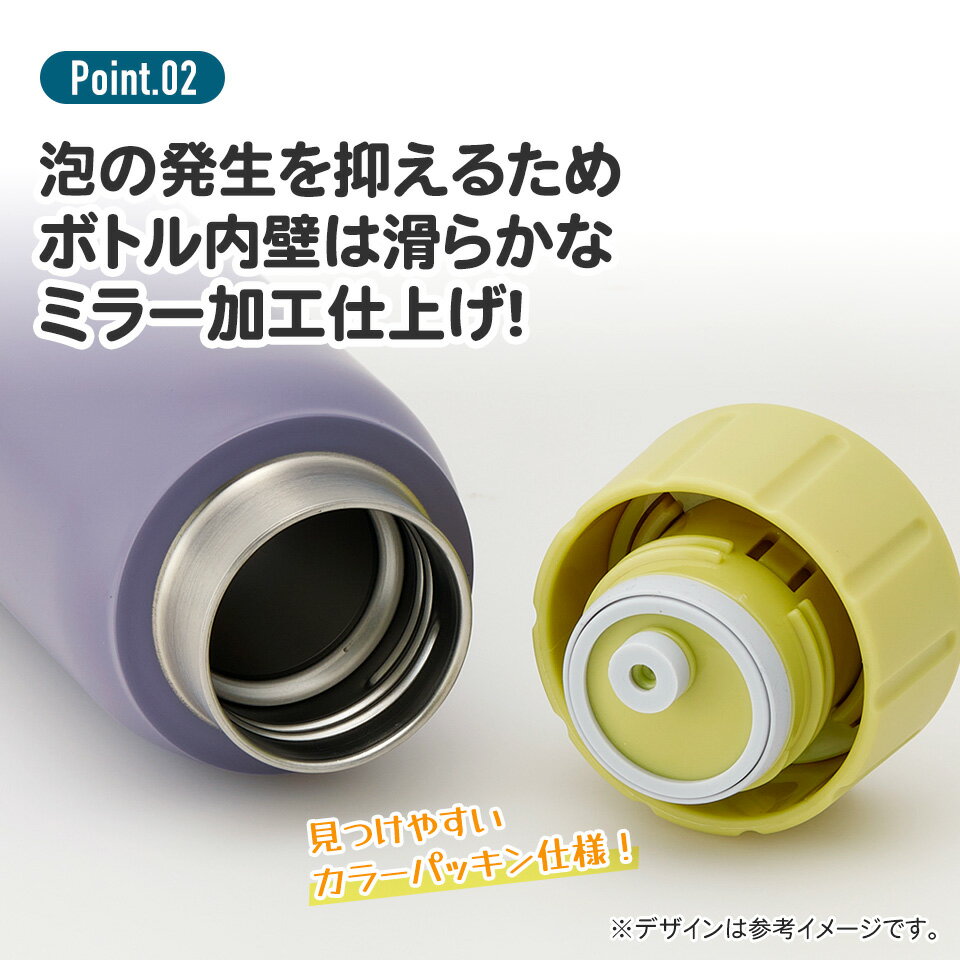 [1月16日〜2月20日 P10倍]炭酸対応 ステンレス 直飲み 水筒 500ml 保冷 炭酸OK 炭酸水対応 キャラクター skater スケーター STSL5 オリオンビール Orion ロゴ グッズ【炭酸 大人 子供 マグ ボトル ステンレスボトル おしゃれ】
