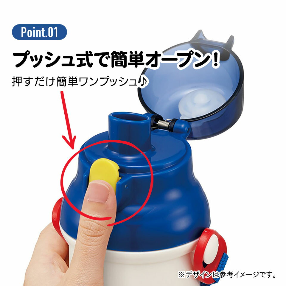 [4月22日〜5月20日 P20倍]水筒 直飲み プラスチック 大容量 480ml 食洗機対応 キッ...