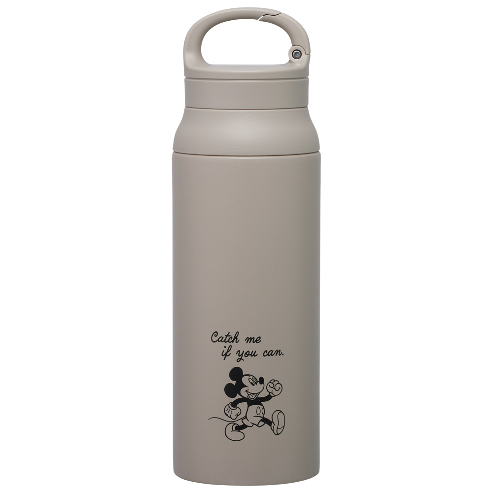 樂天商城 - [4月22日〜5月20日 P15倍]スケーター 水筒 600ml カラビナ ハンドル ステンレス ボトル 保温 保冷 キッズ 子供 STBC6 ミッキーマウス ミッキー Mickey 男の子 女の子【キャラクター こども 真空二重構造 水分補給】