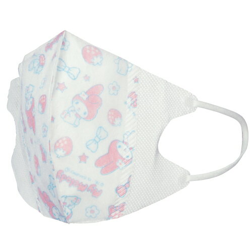 【メール便対応】 マスク 10個セット 立体マスク10P　マイメロディ マイメロ サンリオ 子供 女の子 マスク 立体 キャラクター かわいい