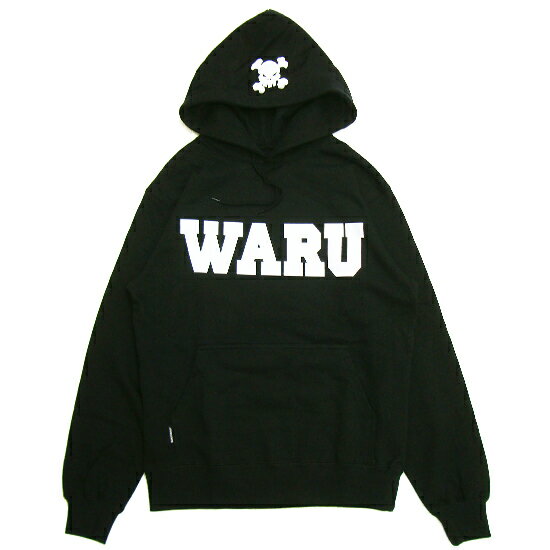 【 送料無料 】【 Santastic! Wear / サンタスティック！ウエア 】 Waru Hoodie ( ワル フーディ ) / ブラック ( SANTASTIC! WEAR サンタスティック！ウエア )