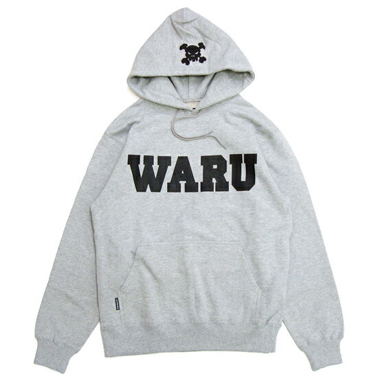 【 送料無料 】【 Santastic! Wear / サンタスティック！ウエア 】 Waru Hoodie ( ワル フーディ ) / グレー ( 井上三太 TOKYOTRIBE トーキョートライブ ) ( SANTASTIC! WEAR サンタスティック！ウエア )