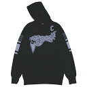  CROOKS&CASTLES NbNXLbXY Penalty Pullover Hoodie p[J[ XEFbg vI[o[ ubN