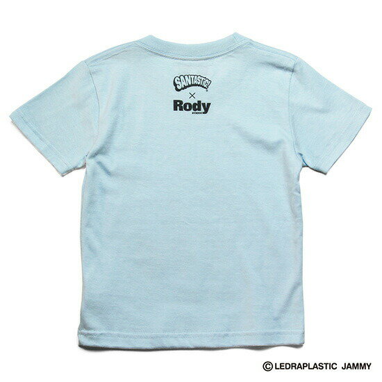 サンタスティック キッズ SANTASTIC! × RODY KID'S Hasheem Tee Tシャツ 半袖 キッズ 子供服 ハシーム RODY ライトブルー