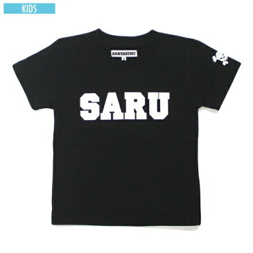 Santastic! Wear サンタスティック! ウエア KIDS SARU Tee キッズ Tシャツ 子供服 TOKYOTRIBE 井上三太 ブラック