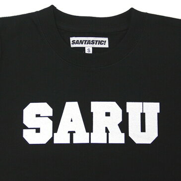 Santastic! Wear サンタスティック! ウエア KIDS SARU Tee キッズ Tシャツ 子供服 TOKYOTRIBE 井上三太 ブラック