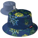 ナインルーラーズ NINE RULAZ LINE Kush And Tequila Reversible Bucket Hat リバーシブル バケットハット 帽子 インディゴ NRSS16-065
