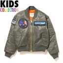 K戵X  APPLEBUM Abvo KIDS LbY MA-1 tCgWPbg q k1620603olive I[u