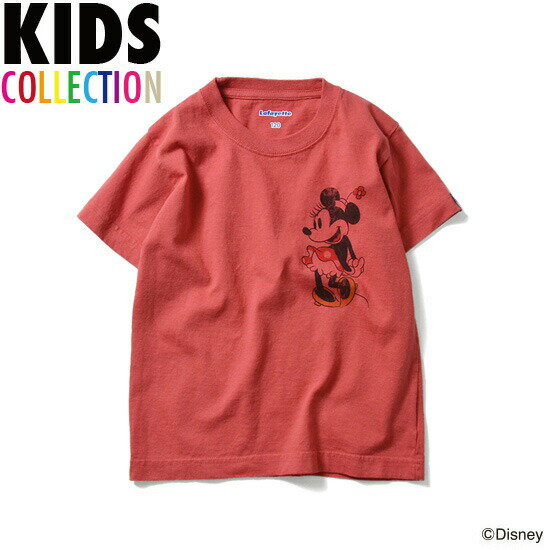 正規取扱店 LAFAYETTE ラファイエット DISNEY ディズニー Minnie Mouse Kids Tee 子供服 キッズ ベビー 半袖 Tシャツ ミニーマウス LFT16SP020 レッドのサムネイル