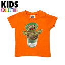 ナインルーラーズ キッズ NINE RULAZ LINE キッズ Kid's Medical Monster Tee 半袖 Tシャツ 子供服 NRKSS17-003 オレンジ