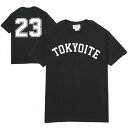 7UNION 7ユニオン TOKYOITE Tee 半袖 Tシャツ ユニセックス IAVW-017C ブラック