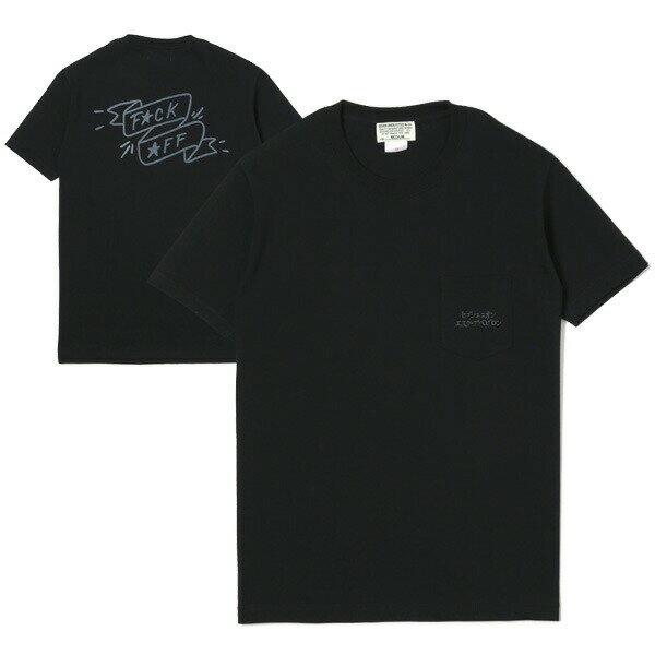 正規取扱店 7UNION 7ユニオン KATAKANA Babylon Tee 半袖 Tシャツ ユニセックス IAVW-019C ブラック