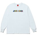 NINE RULAZ LINE iC[[Y Graffiti Logo L/S Tee TVc T NRAW17-007 zCg