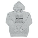 正規取扱店 7UNION 7ユニオン Thank You Hoodie プルオーバー パーカー メンズ フーディ スウェット IAXY-011C ヘザーグレー